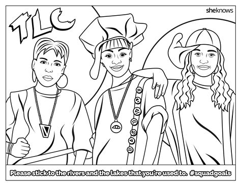 Printable 90s Coloring Pages